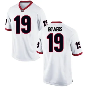 Youth Georgia Bulldogs #19 Brock Bowers 100th Anniversary Black Limited  College Football Jersey 984762-329 - Brock Bowers Jersey 