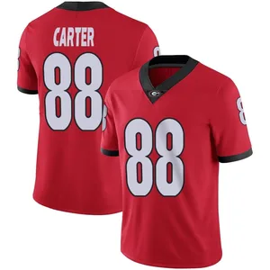 Men Georgia Bulldogs #88 Jalen Carter Black Game College Football Jersey  112339-749 - Jalen Carter Jersey 